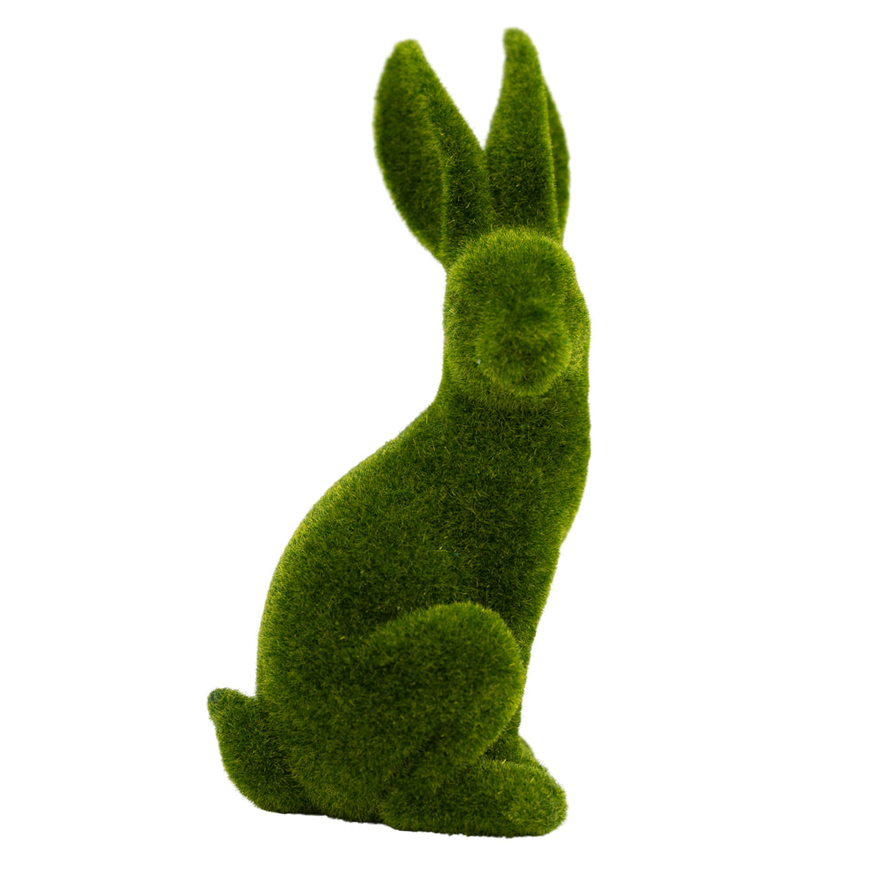 Moss Flocked Bunny