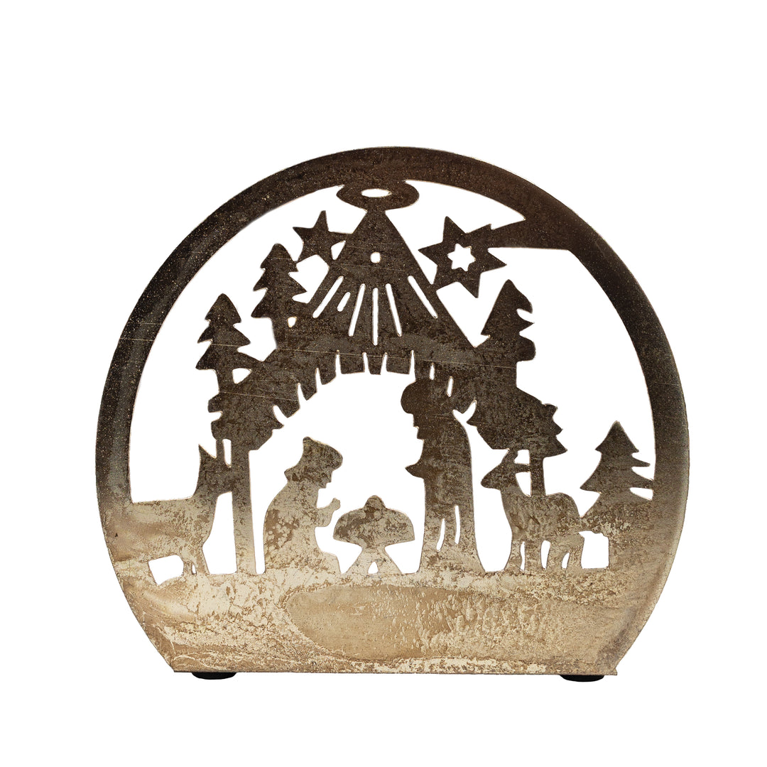 Nativity Tealight Holder
