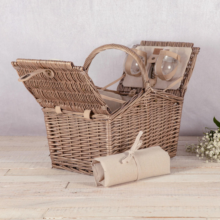 Natural Canvas Piccadilly Basket