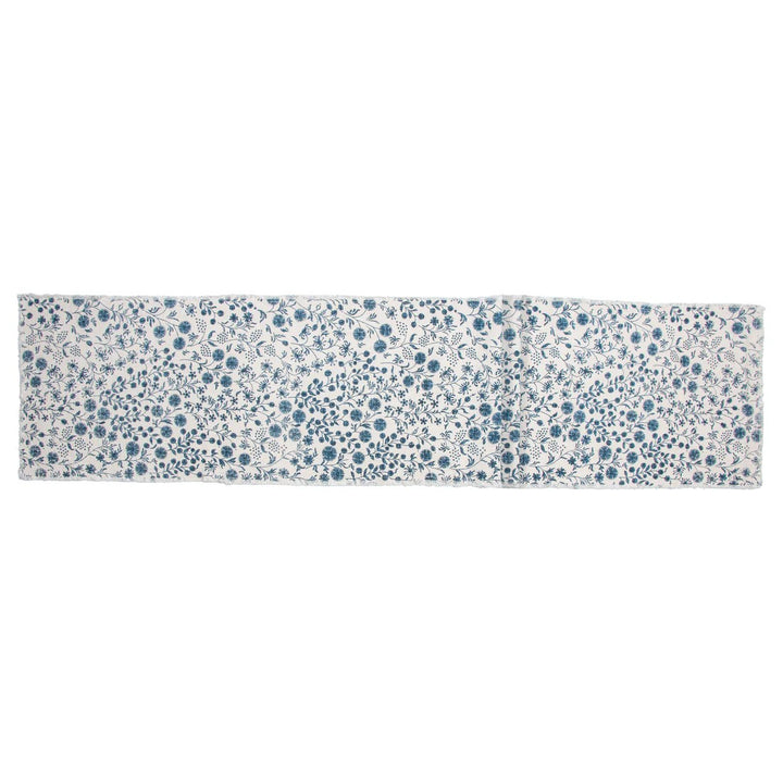 Navy Dandelions Table Runner