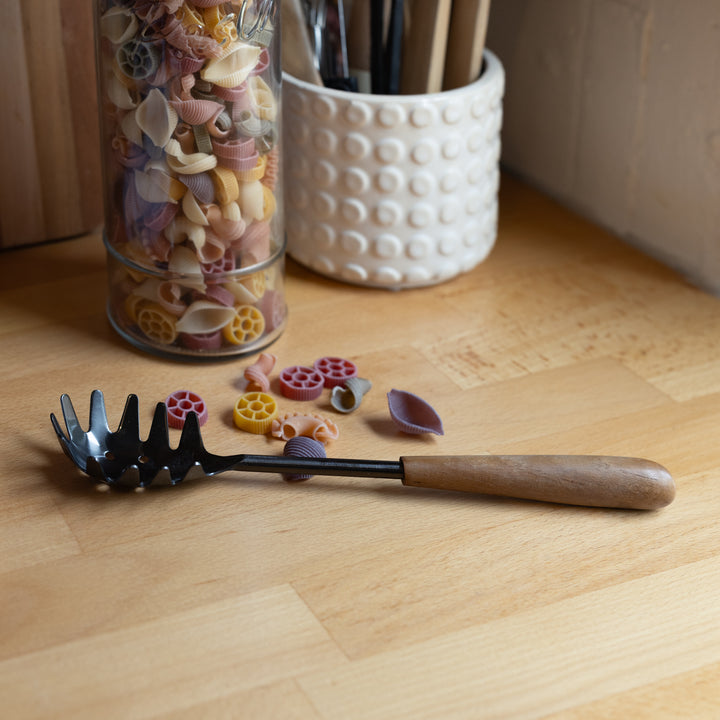Onyx &amp; Wood Pasta Server