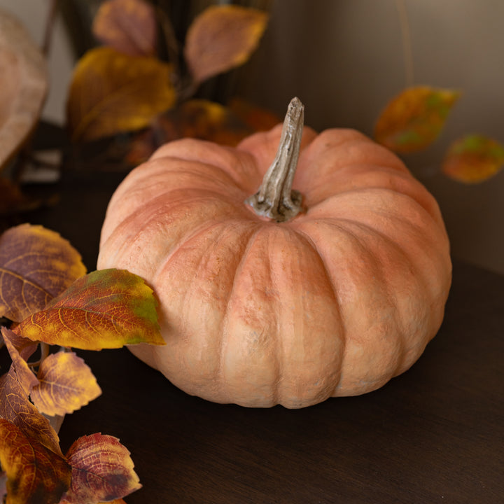Orange Resin Pumpkin
