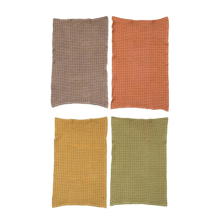 Oversized Cotton Waffle Tea Towel