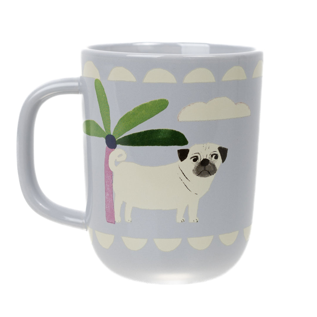 Painted Dog Mug