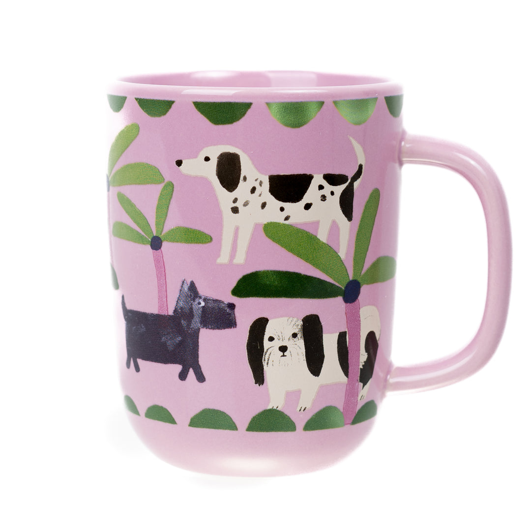 Painted Dog Mug