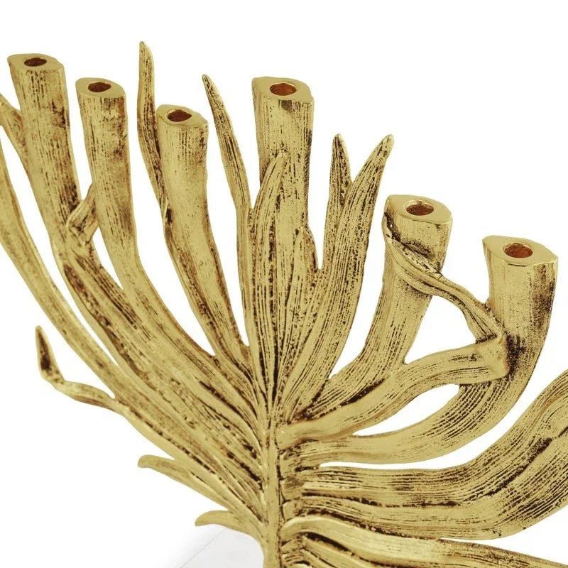 Palm Menorah