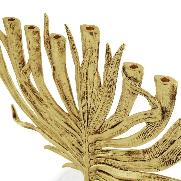 Palm Menorah