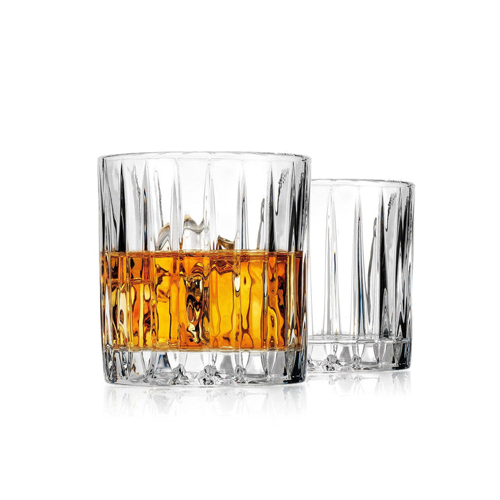 Parallels Double Old Fashion Glass