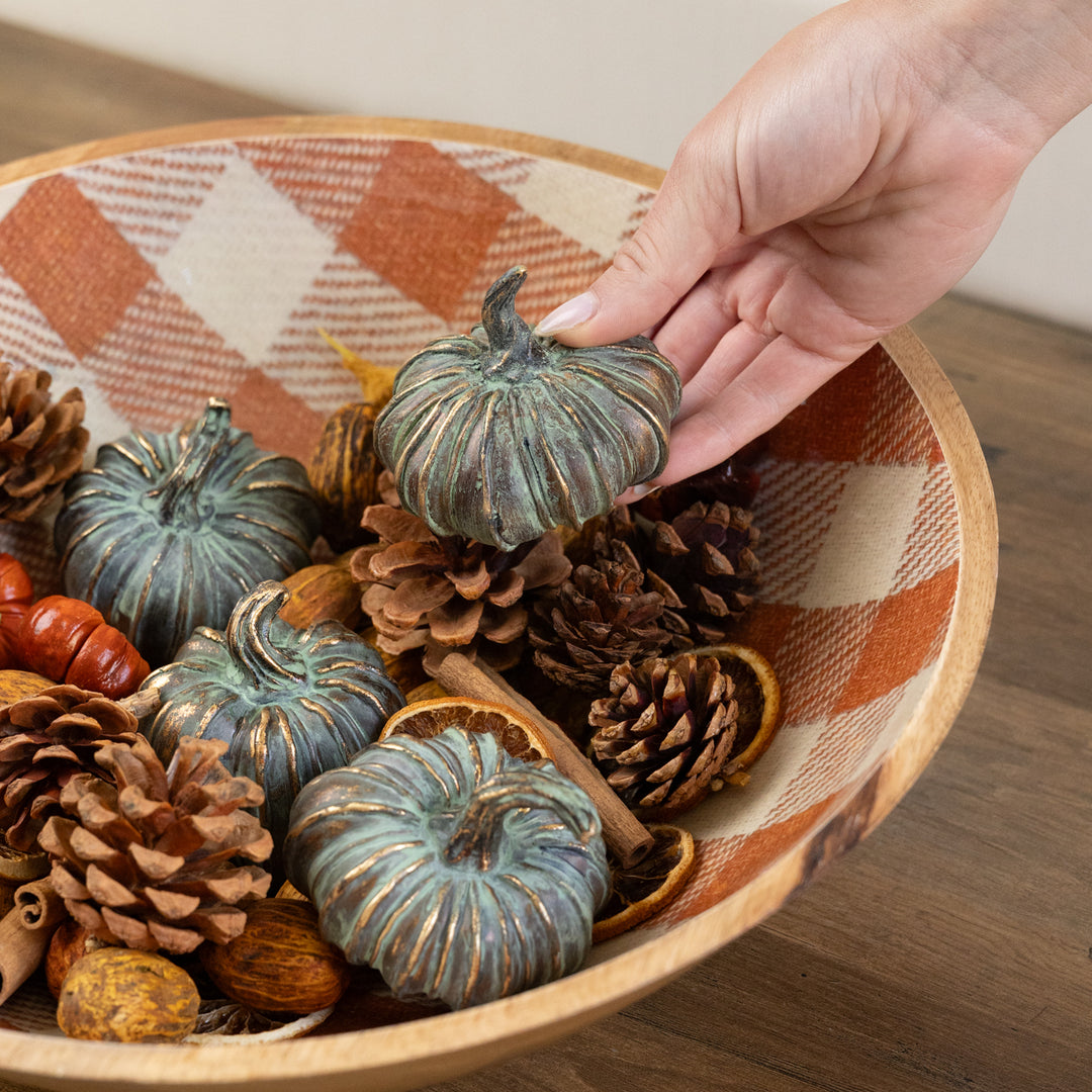 Patina Copper Filler Pumpkin