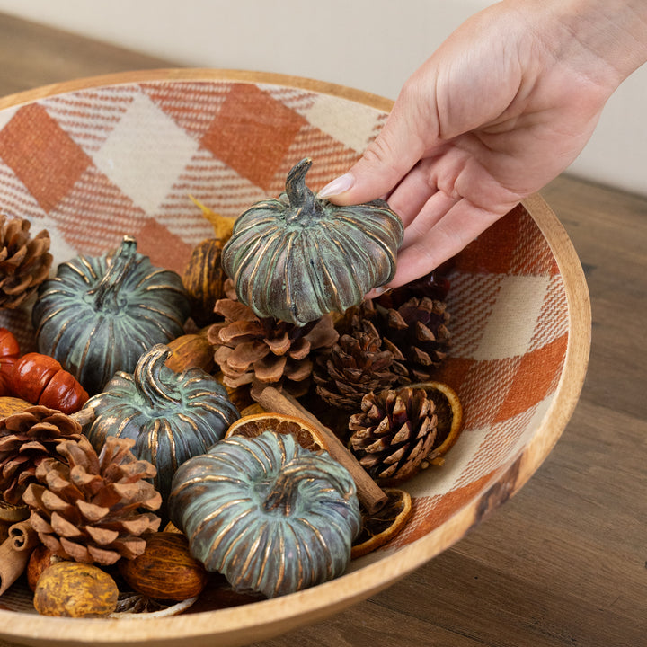 Patina Copper Filler Pumpkin