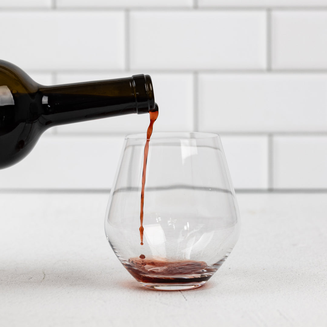 Pavilion Stemless Wine Glass