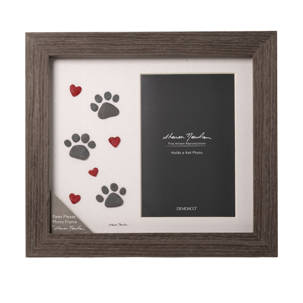 Paw Prints Photo Frame
