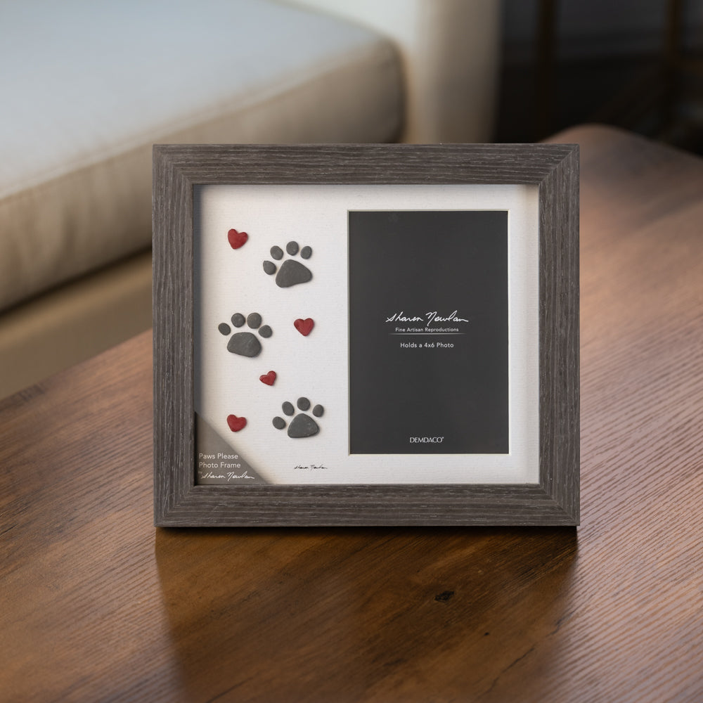 Paw Prints Photo Frame