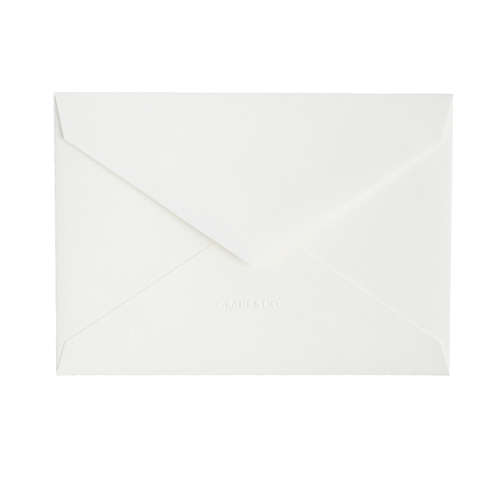 Pearl White 3x5 Envelope, Set of 25