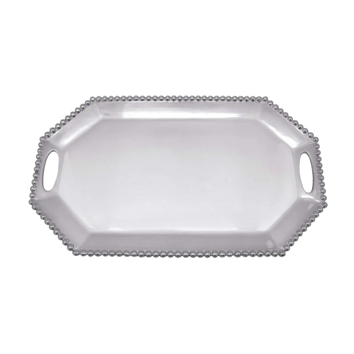 Pearled Large Octagonal Tray