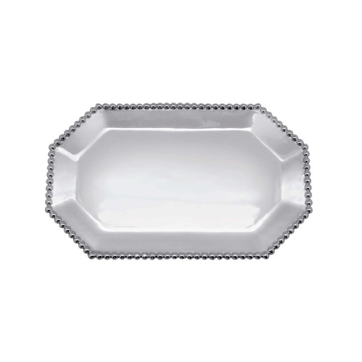 Pearled Small Octagonal Tray