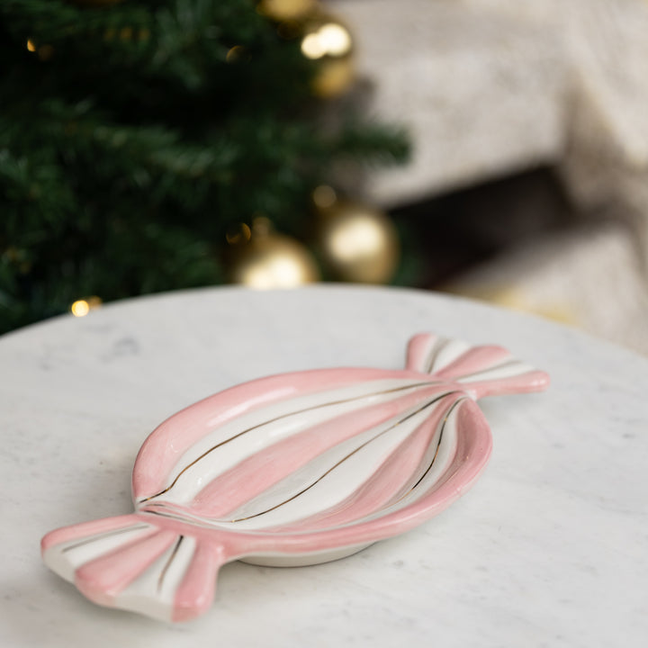 Peppermint Twist Dish