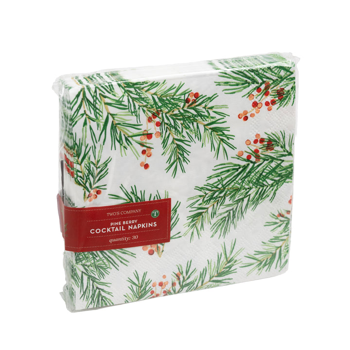 Pine Berry Cocktail Napkin