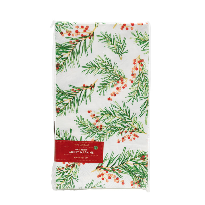 Pine Berry Guest Towel