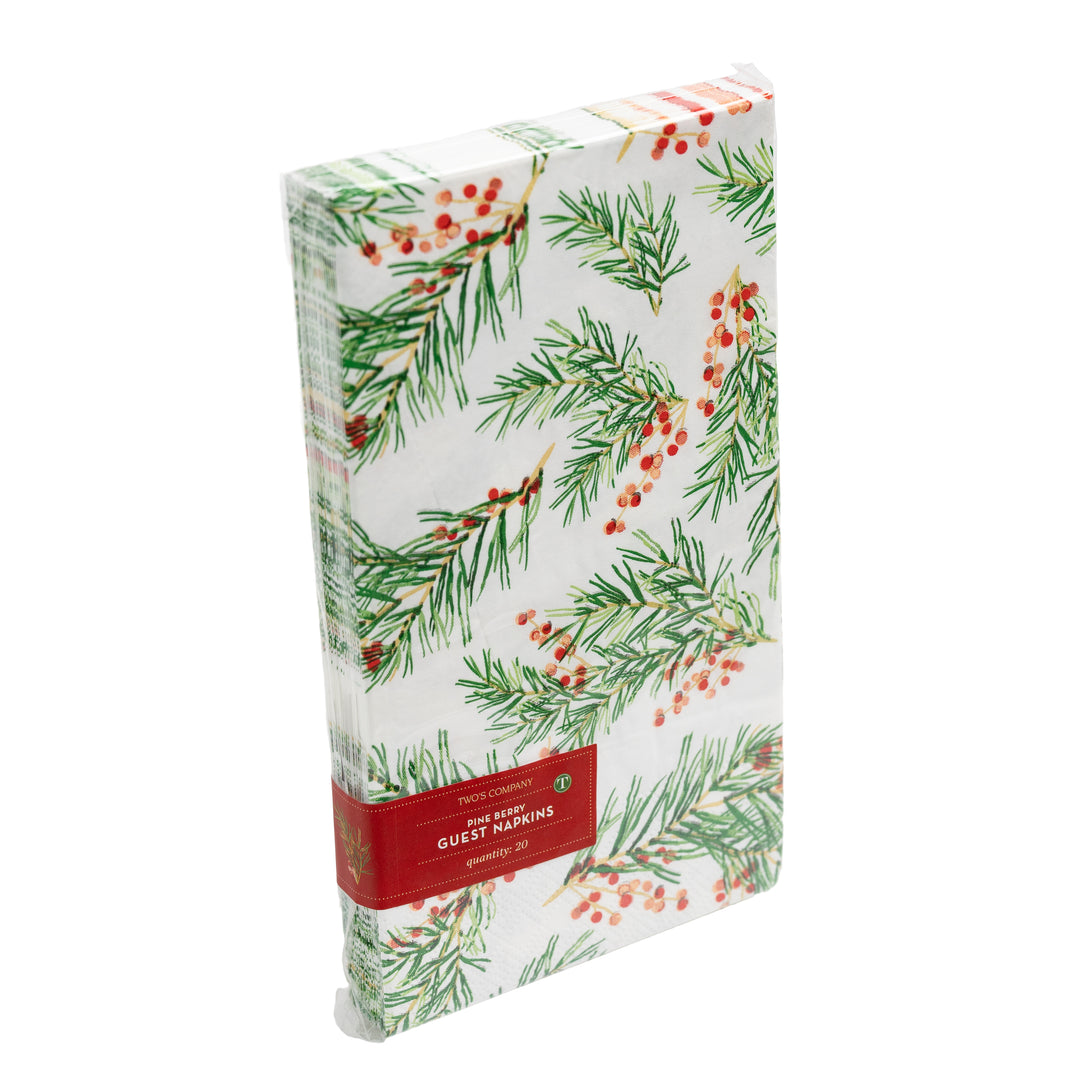 Pine Berry Guest Towel