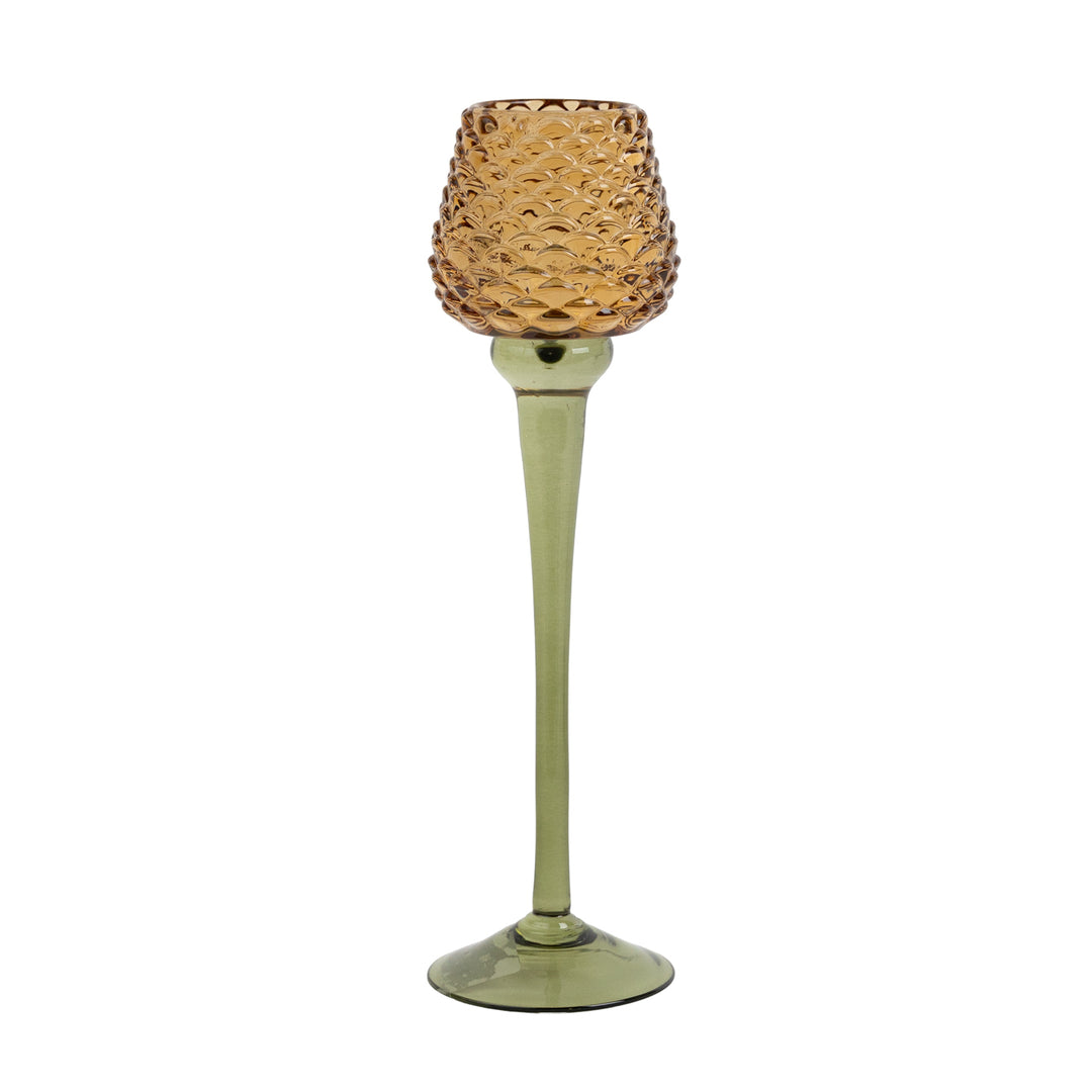 Pinecone Pedestal Votive
