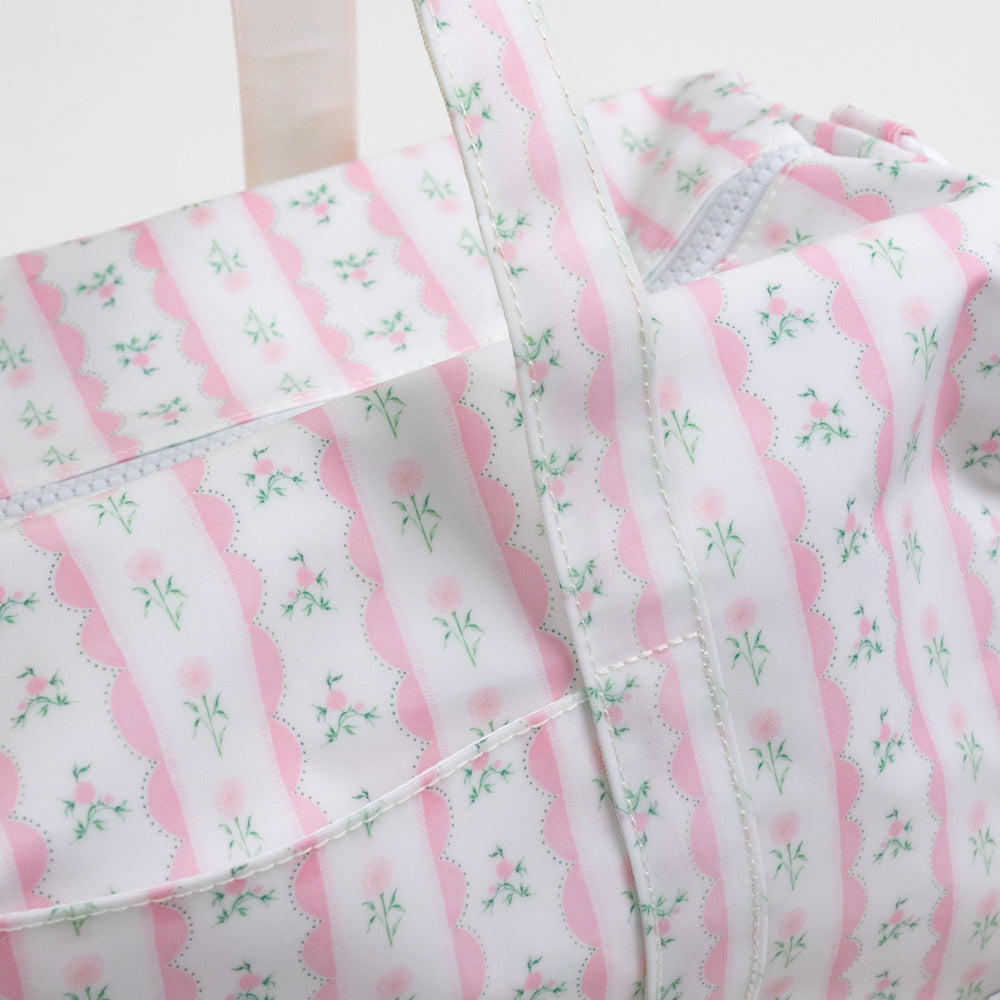 Pink Floral Weekender