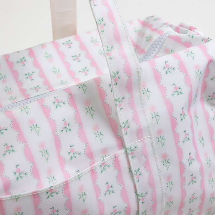 Pink Floral Weekender