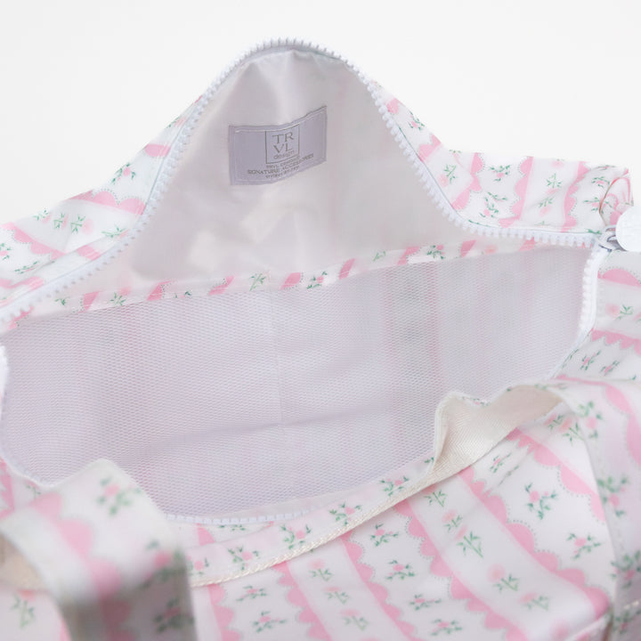 Pink Floral Weekender