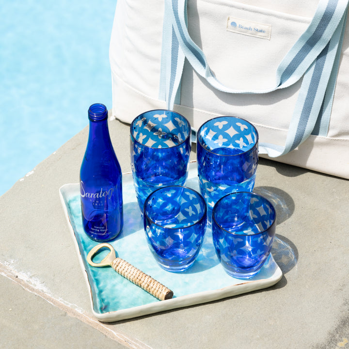 Pool Blue Ceramic Tray