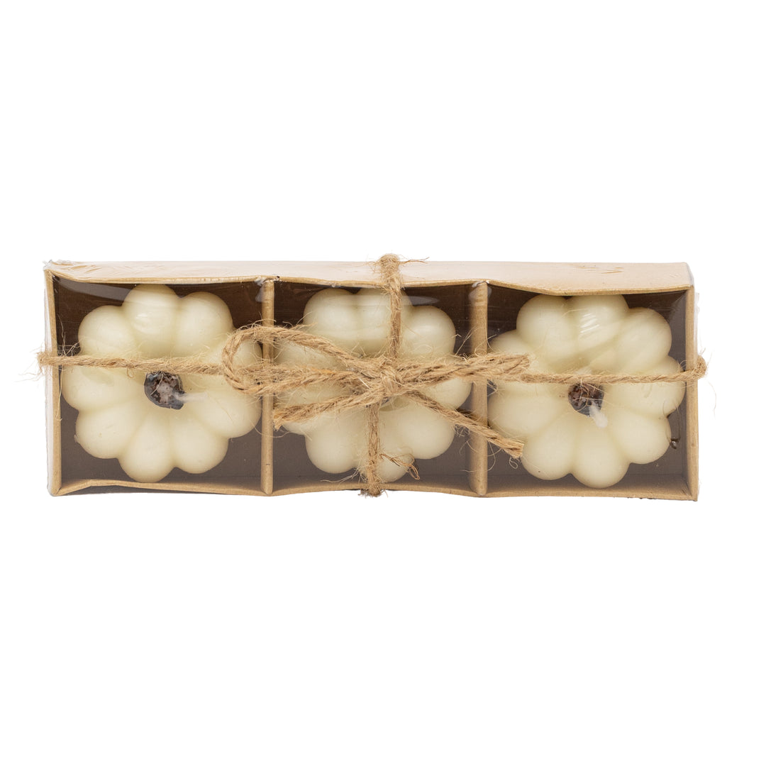 Pumpkin Tealight, Set of 3