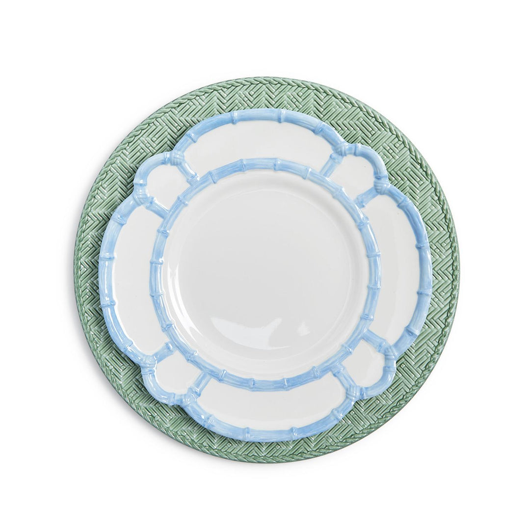 Rattan Pattern Charger Plate