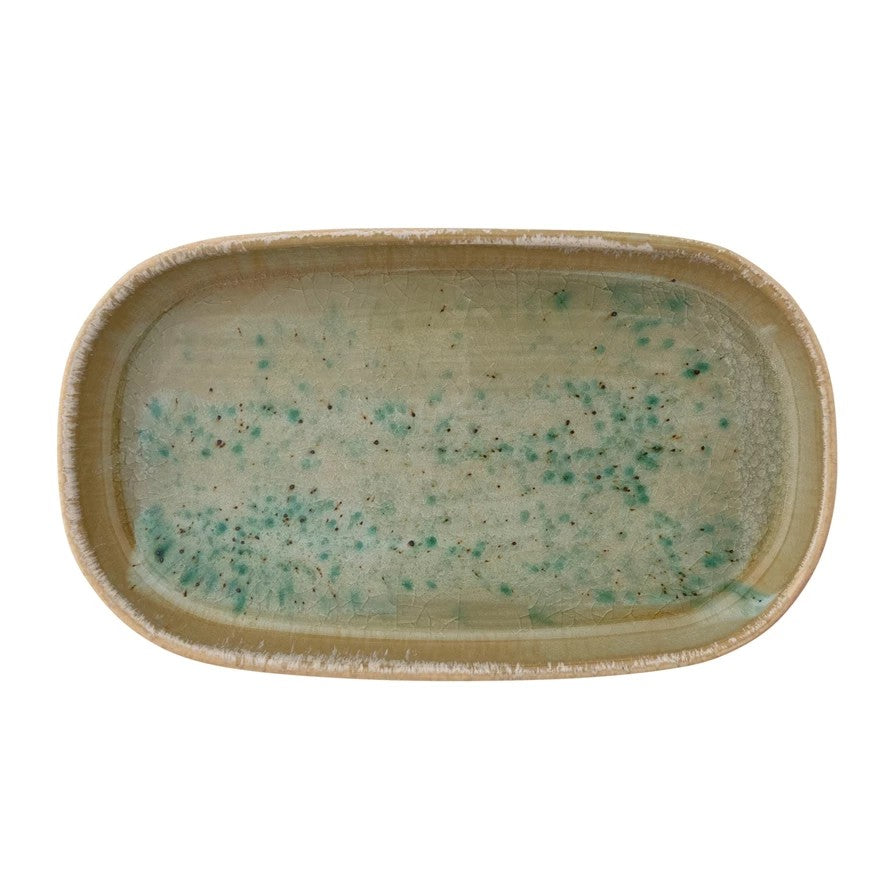 Reactive Glaze Stoneware Platter