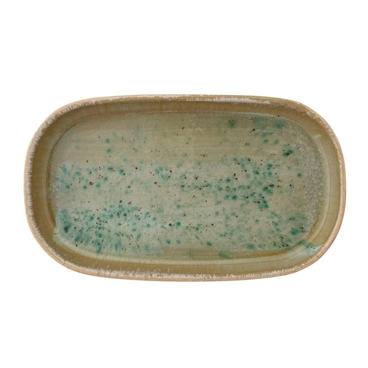 Reactive Glaze Stoneware Platter