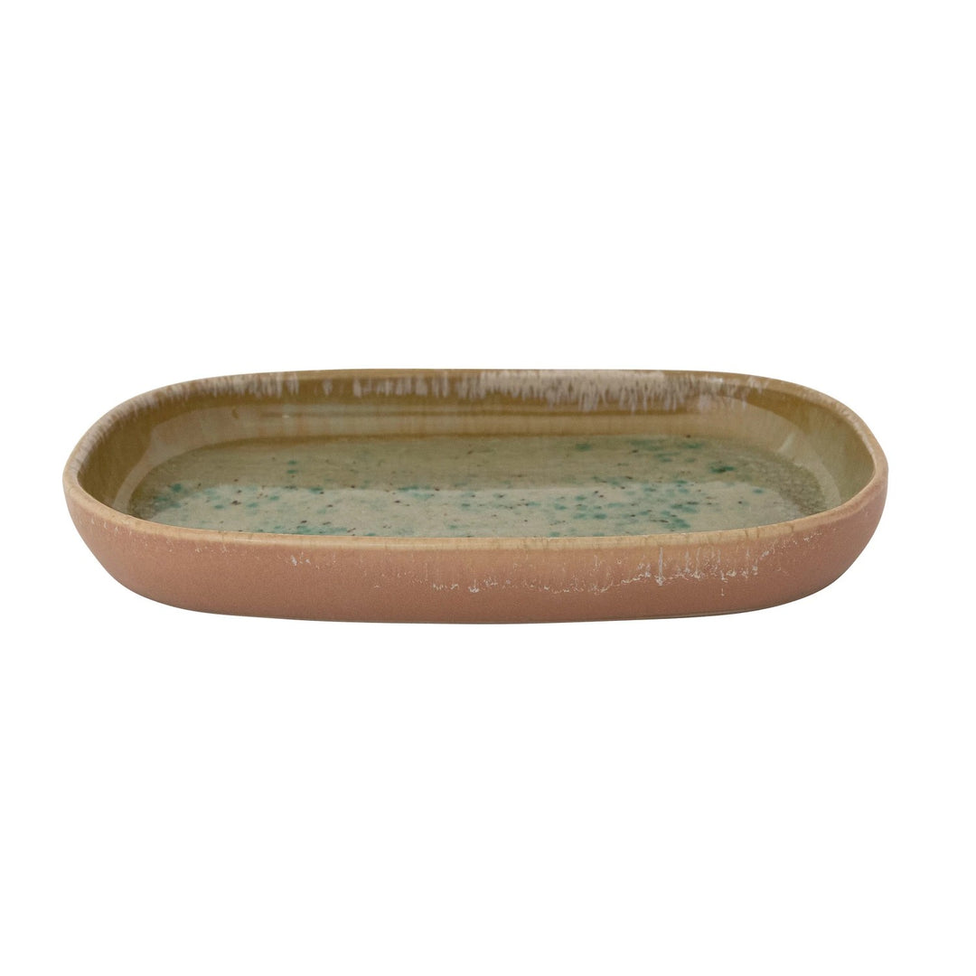Reactive Glaze Stoneware Platter