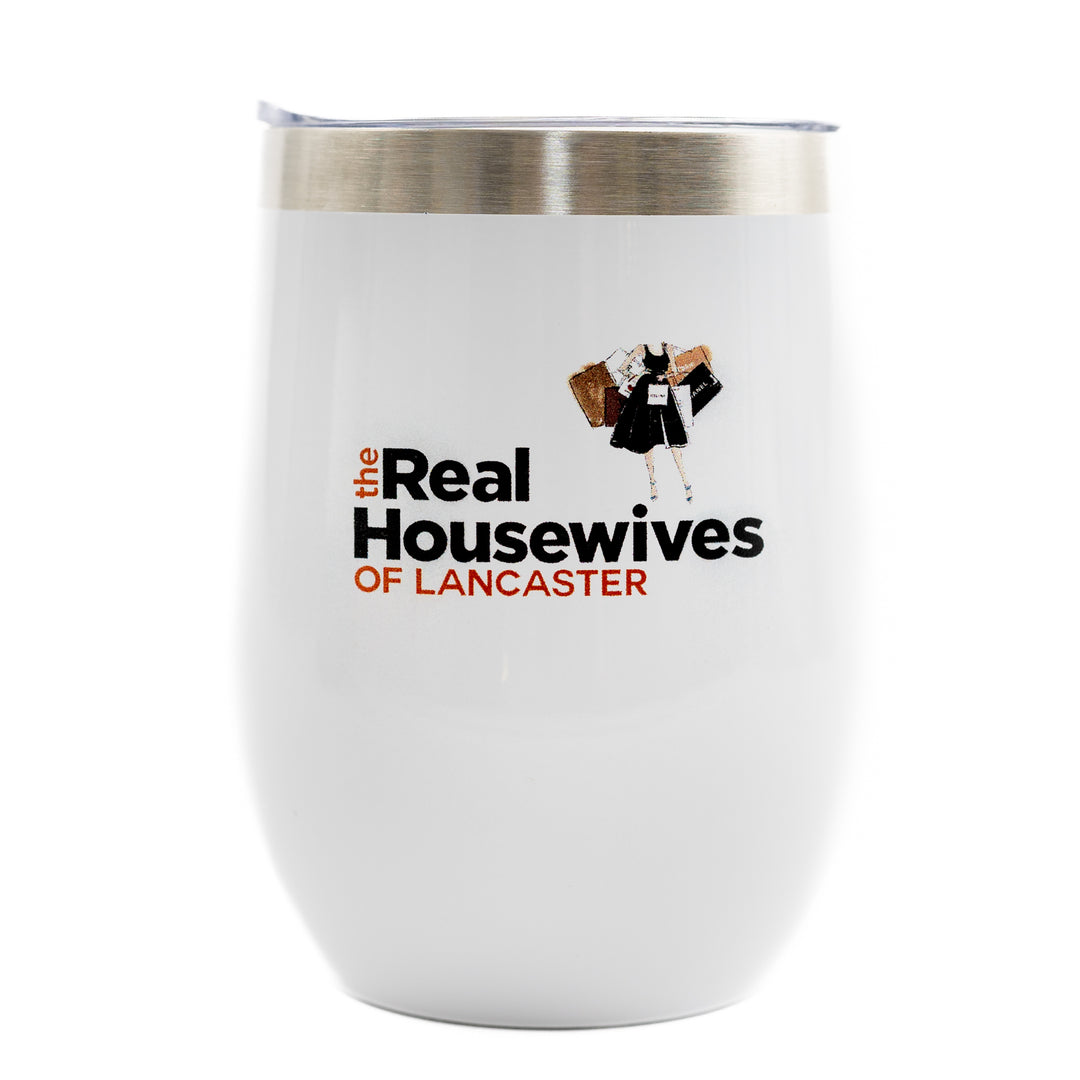 Real Housewives of Lancaster Wine Tumbler