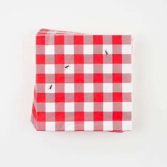 Red Gingham Napkin