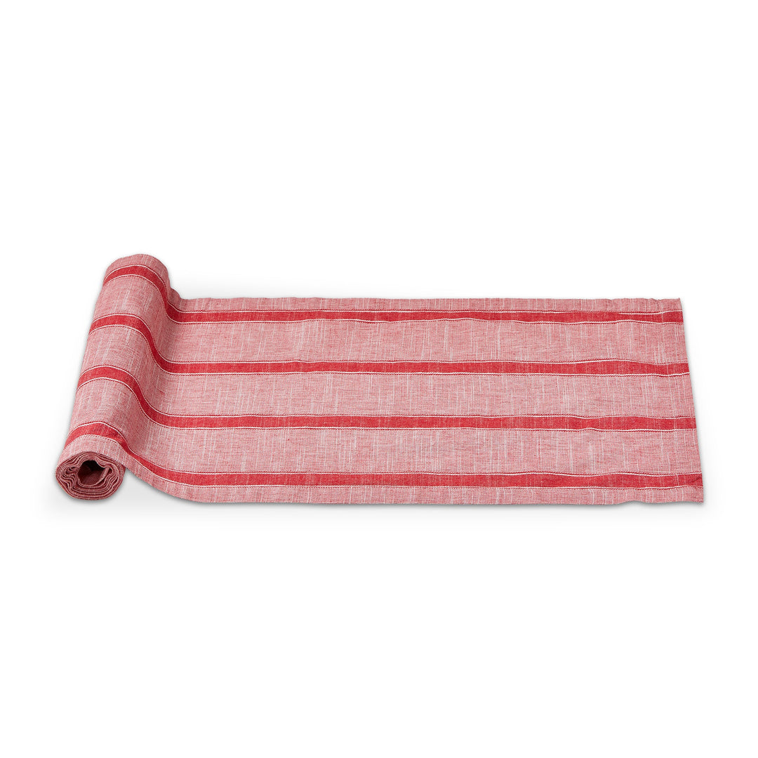 Red &amp; White Stripe Runner