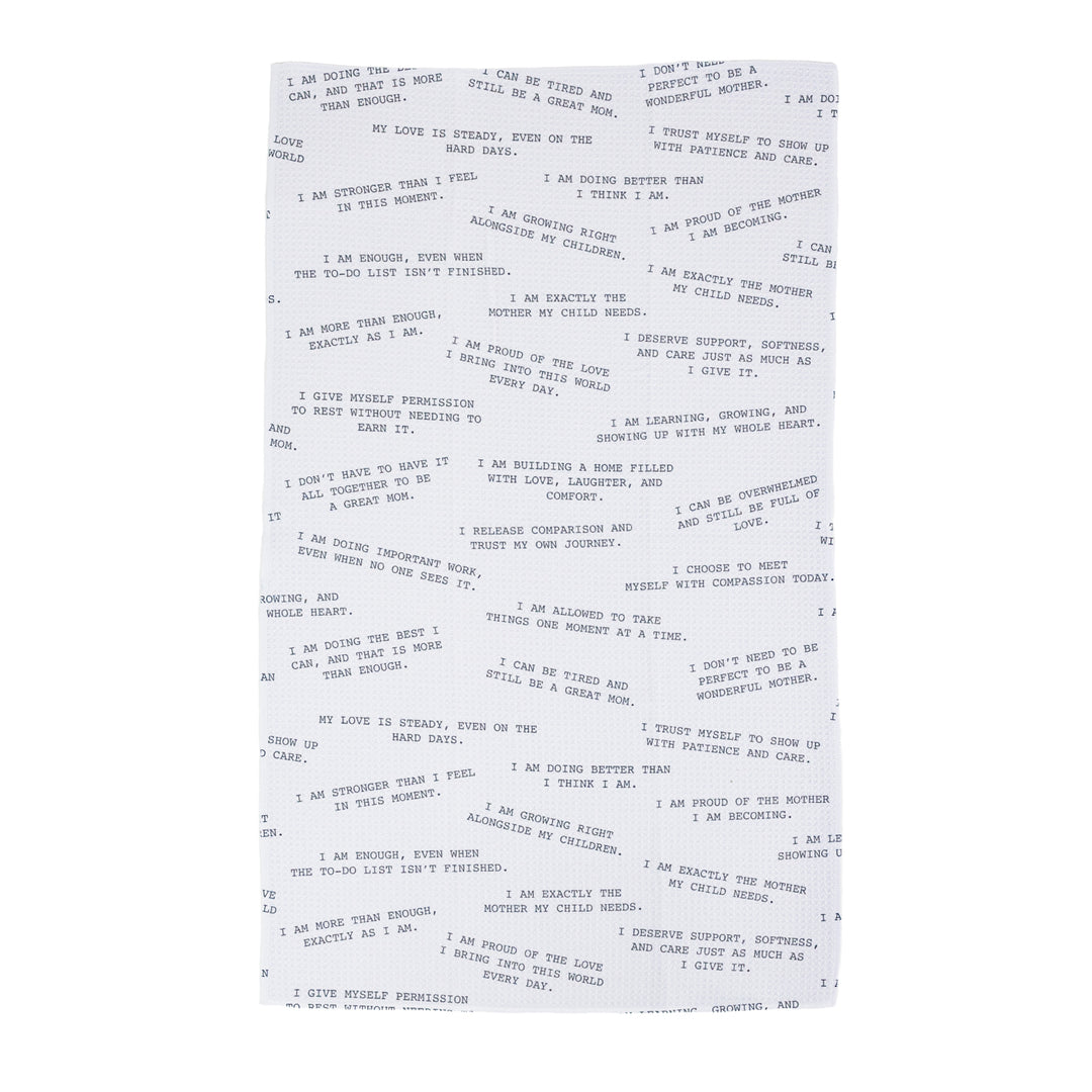 Reminders for Mom Tea Towel