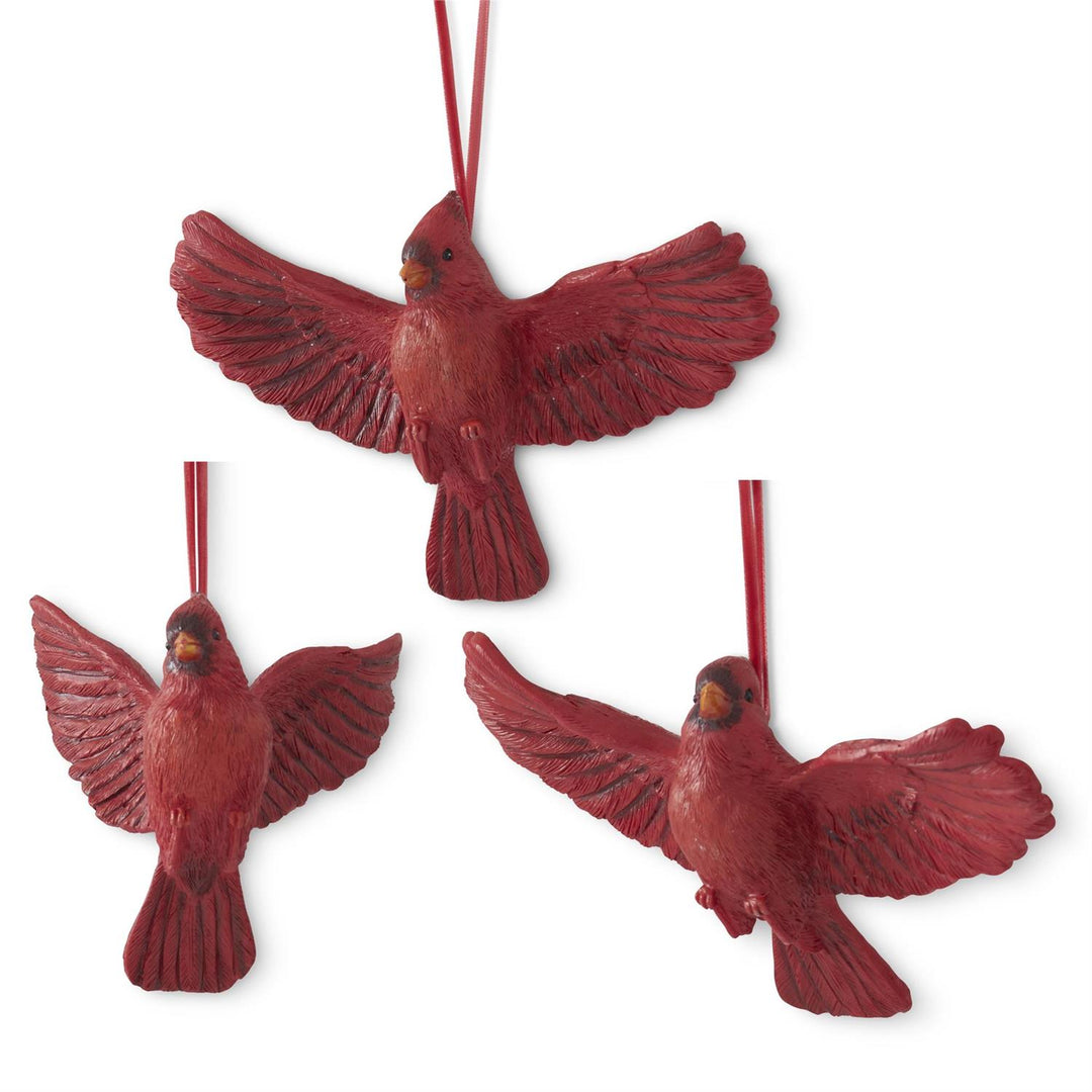 Resin Cardinal Ornament