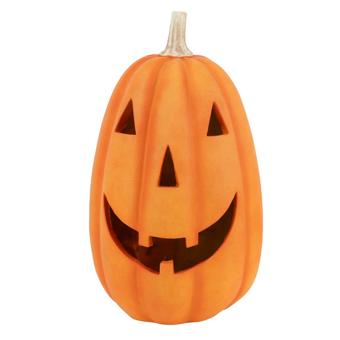 Resin LED Jack-o-Lantern