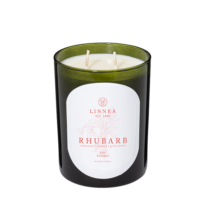 Rhubarb 2-Wick Candle