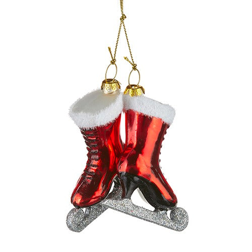 Santa's Skates Ornament
