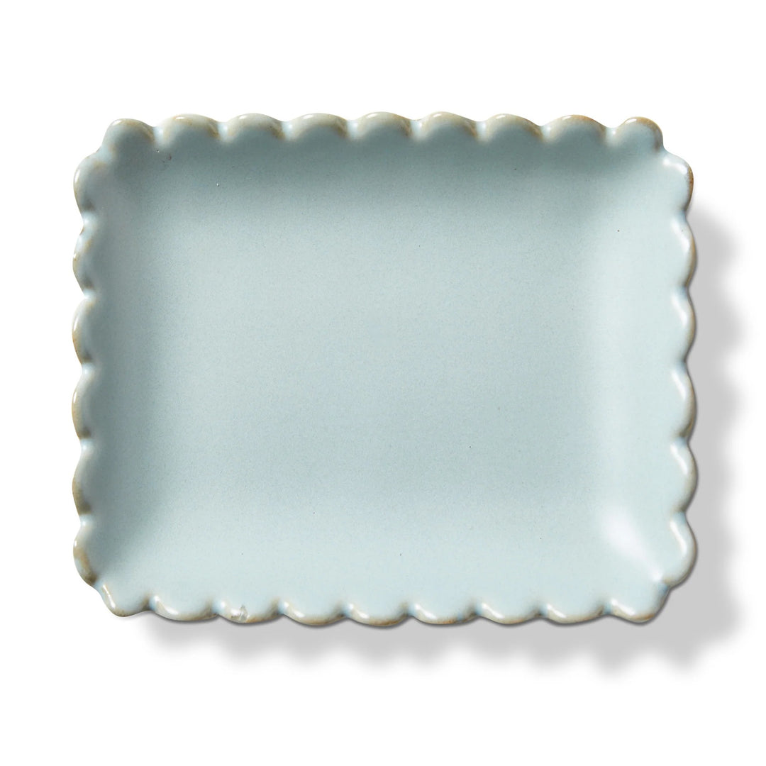 Scallop Edge Trinket Dish