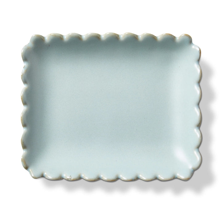 Scallop Edge Trinket Dish