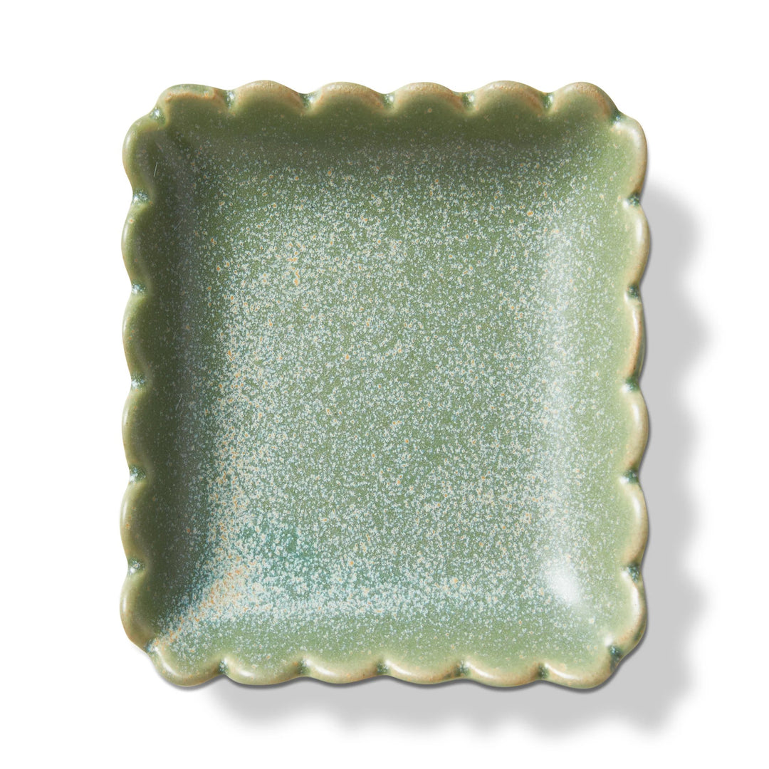 Scallop Edge Trinket Dish