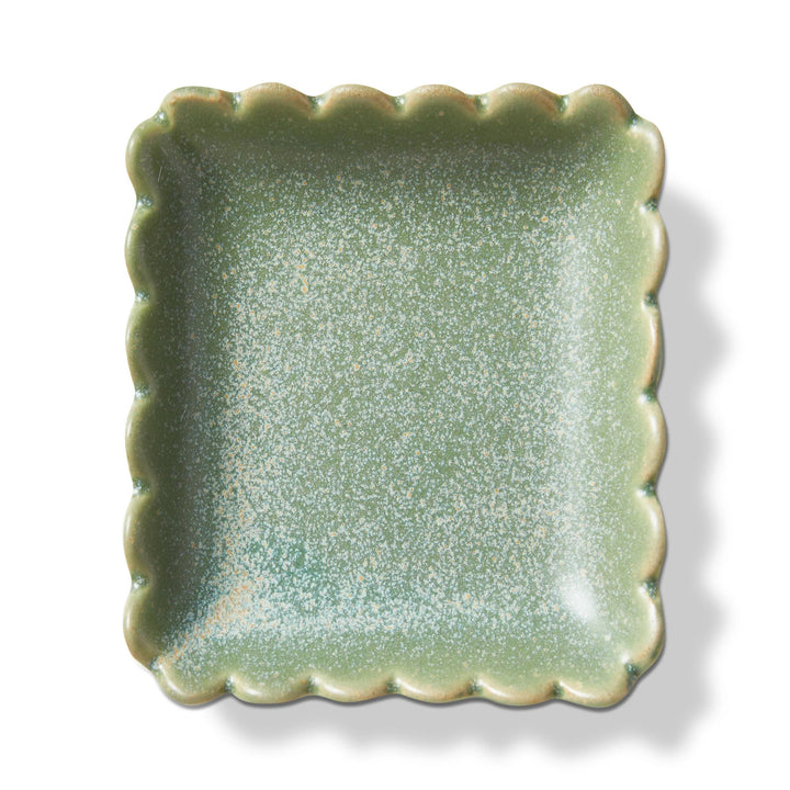 Scallop Edge Trinket Dish