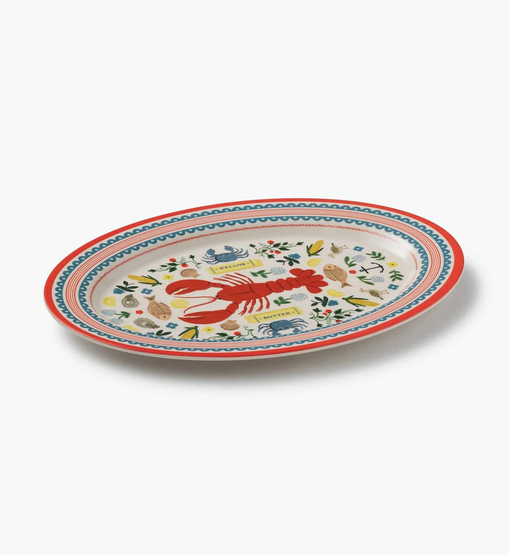 Seaside Melamine Serving Platter