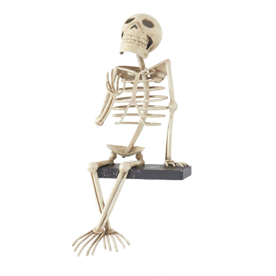 Shelf Sitting Skeleton