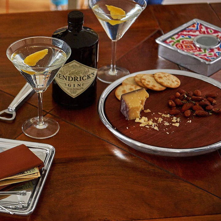 Signature Round Wood Insert Cheese Board