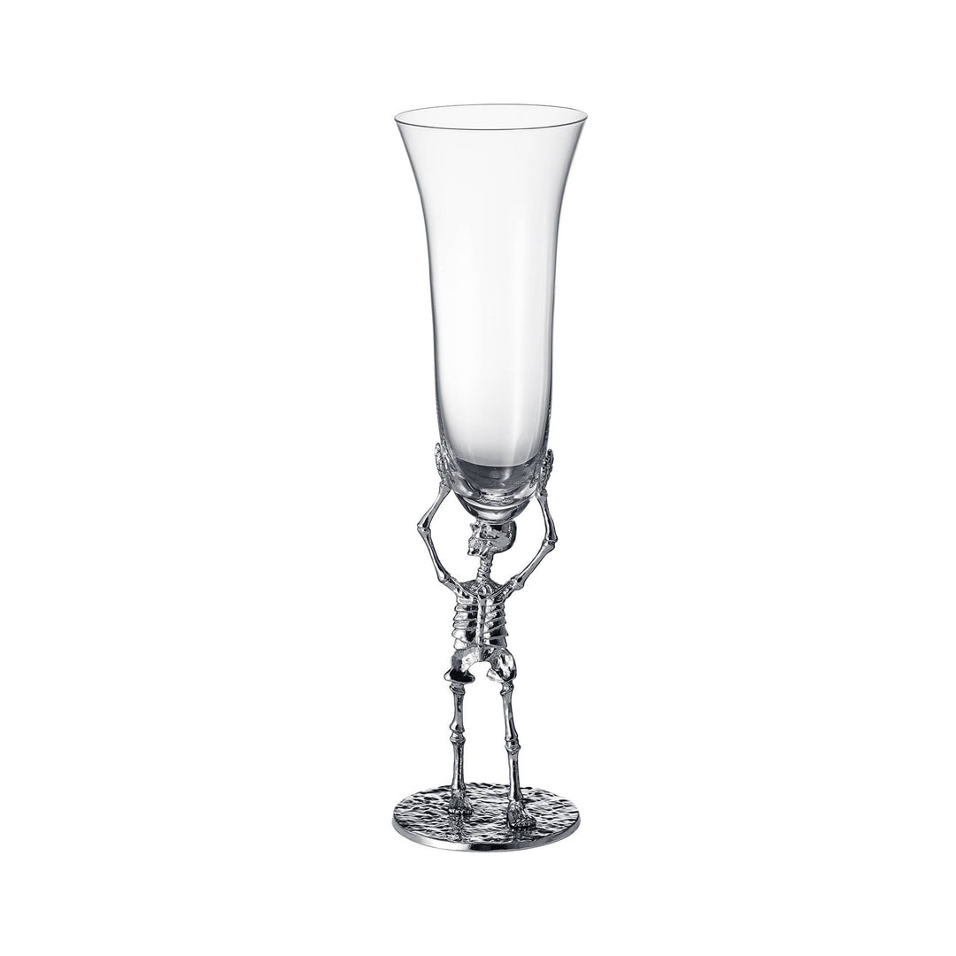 Skeleton Champagne Flute